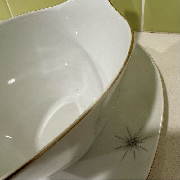 SELTMANN WEIDEN E. Bavaria Isolde 74 Gravy Boat with Starbursts - Picture 4 of 9